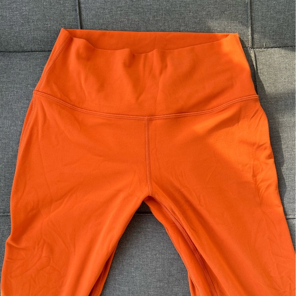 Lululemon Align High-Rise Pant 28” Canyon Orange - Picture 3 of 6